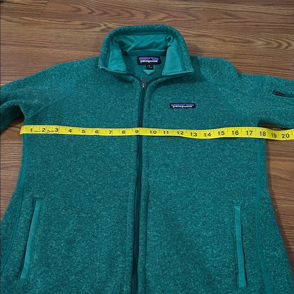 Patagonia Better Sweater STY25542FA16 Womens Size Small Green Full Zip | 2016 - Picture 4 of 7